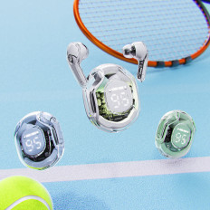 Bezdrôtové slúchadlá z T8 Bluetooth TWS fialové