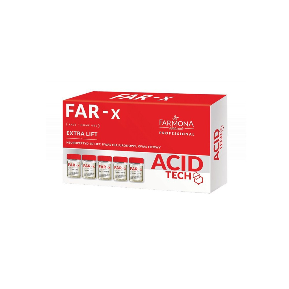 Farmona far-x active močno lifting koncentrat - za domačo uporabo 5x5ml — embalaža