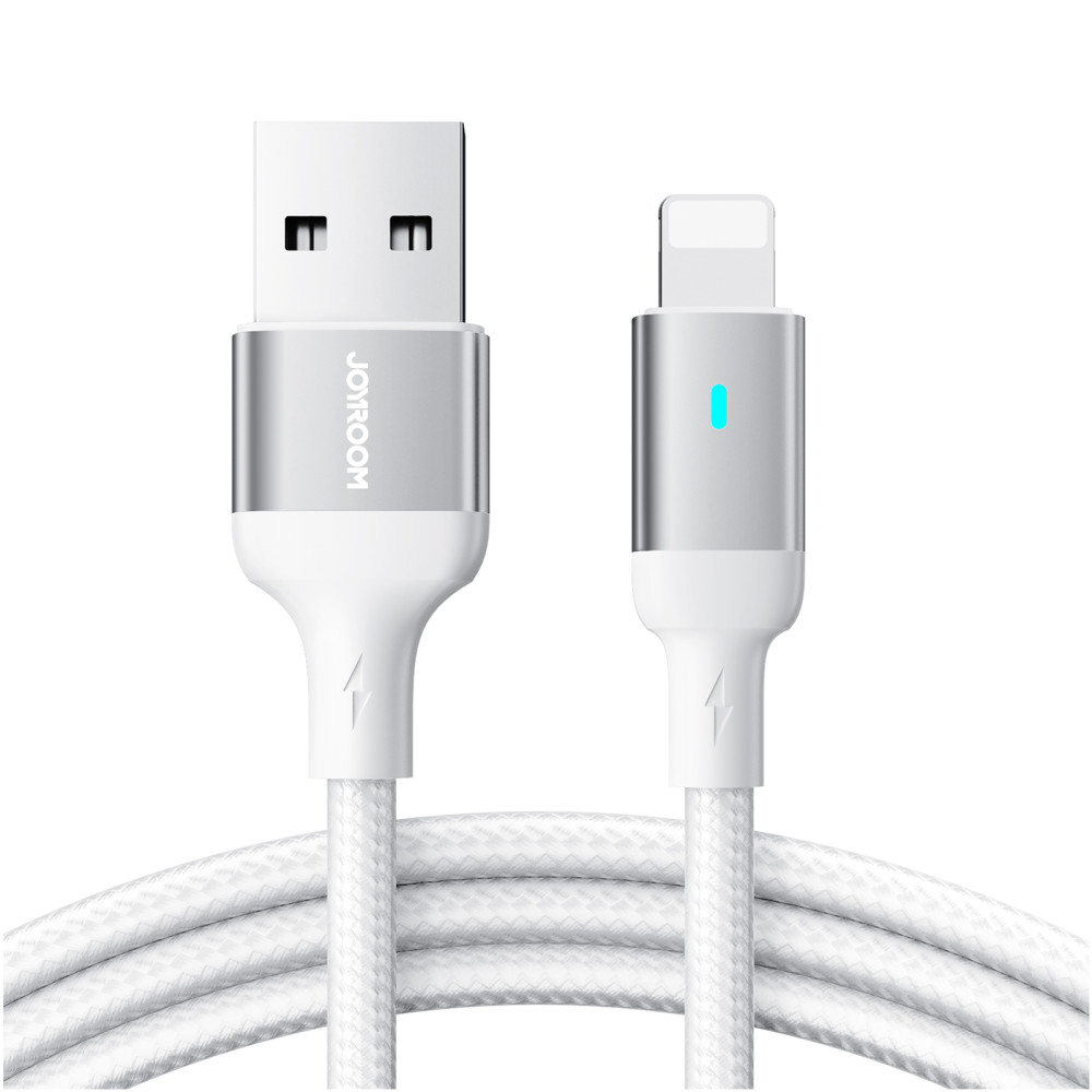 Cable de cable para iPhone A10 Series USB - Lightning 2.4A 2m Blanco