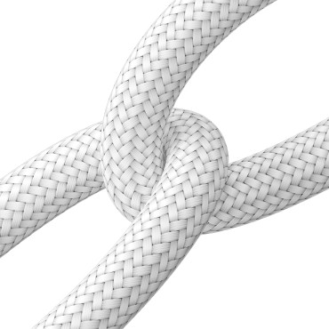 Cable de cable para iPhone A10 Series USB - Lightning 2.4A 2m Blanco