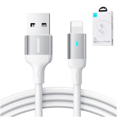 Cable de cable para iPhone A10 Series USB - Lightning 2.4A 2m Blanco
