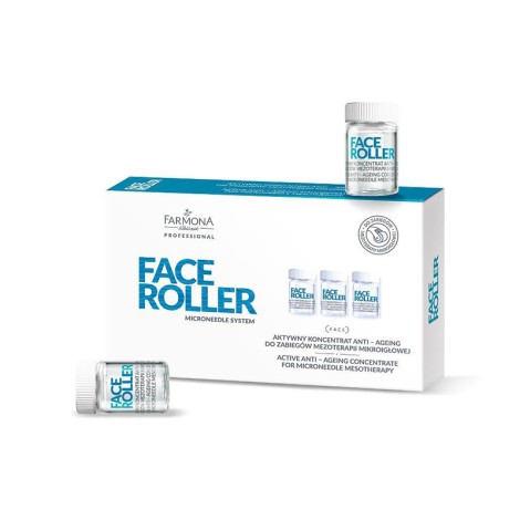 Farmona Concentré Actif Anti-Âge Face Roller 5x5ml pour Microneedle