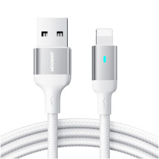 Καλώδιο καλωδίου για iPhone A10 Σειρά USB - Lightning 2.4a 1.2m Λευκό
