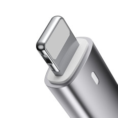 Cable de cable para iPhone A10 Series USB - Lightning 2.4A 1.2m negro
