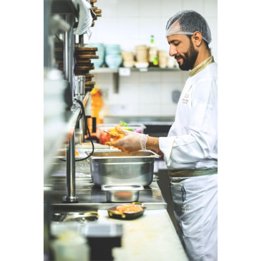 GN 1/2 ανοξείδωτο χάλυβα Profi γραμμή 18 mm - Hendi 801444