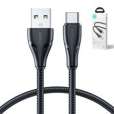 Kabelöverskott Sear Series USB - USB-C för snabb lastning 3a 1.2m svart