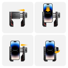 Handle on the steering wheel for shooting movies bike motor scooter stroller