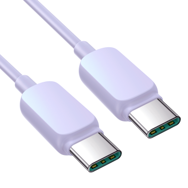 Kabelkabel für iPhone USB-C - Blitz 20W 1.2m Violett