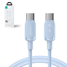 Kabel USB-C-kabel - USB-C 100W 1.2m Blauw