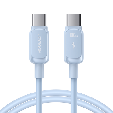 Kabel USB-C-kabel - USB-C 100W 1.2m Blauw