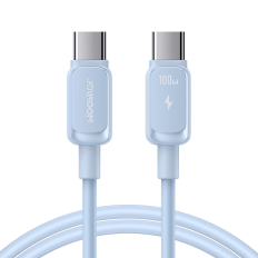 Kabel USB-C-kabel - USB-C 100W 1.2m Blauw
