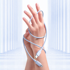 Cable de cable para iPhone USB-C - Lightning 20W 1.2m Azul