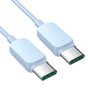 Kabel USB-C-kabel - USB-C 100W 1.2m Blauw