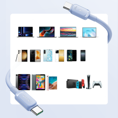 Cabo USB-C de cabo - USB-C 100W 1.2m Azul