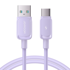 Kaapeli USB-kaapeli - USB-C 3A 1.2m violetti