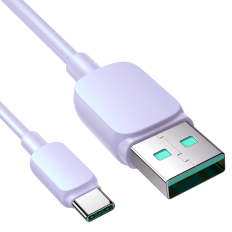 Kabel USB-kabel - USB-C 3A 1.2m Violet