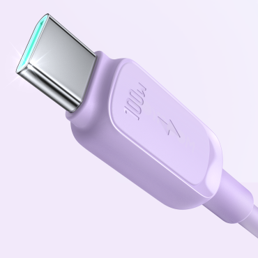 Cabo USB-C de cabo - USB-C 100W 1.2m Violeta