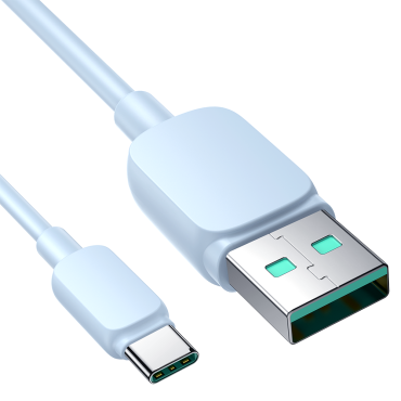 Kabel USB-A-kabel - USB-C 3a 1.2m Blå