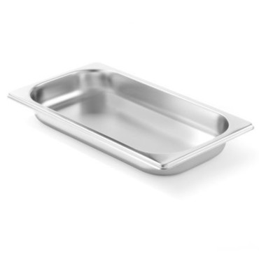 Linha de aço inoxidável de aço inoxidável GN 1/3 de contêiner. 40 mm - Hendi 801543