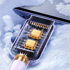 Kabeltråd til iPhone USB-A - Lyn 2.4a 1.2m Violet