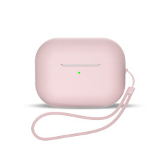 Silicone Airliper 3+ hörlurar Etuja + Rosa handledsrem