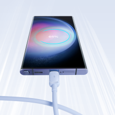 Kabel USB-A-kabel - USB-C 3a 1.2m Blå