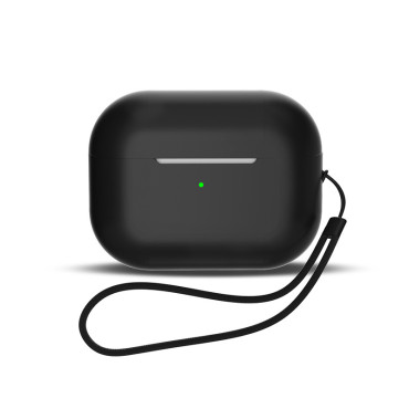 Silikonski airpods 3 Slušalke Case + Črni trak za zapestje