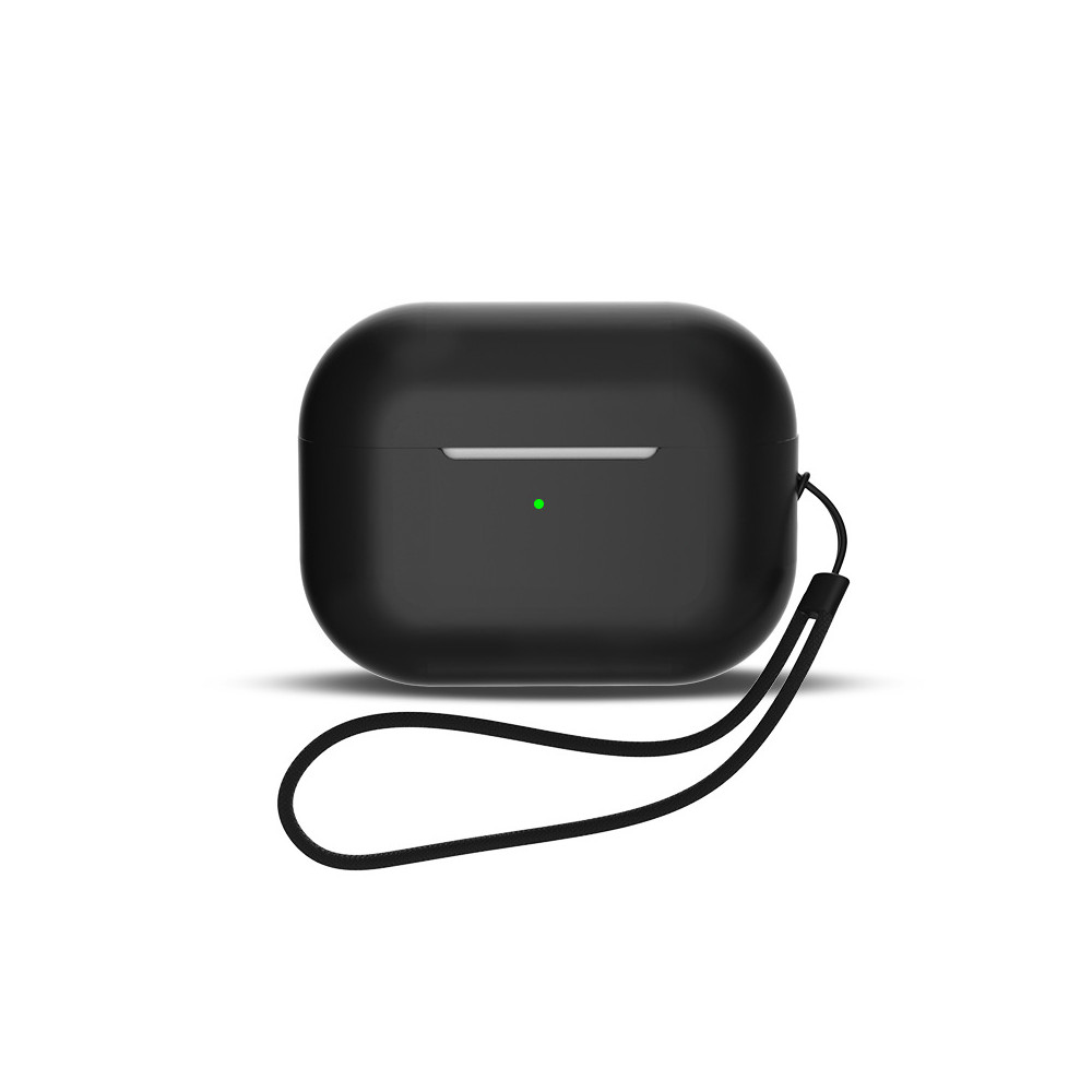 Silikonski airpods 3 Slušalke Case + Črni trak za zapestje