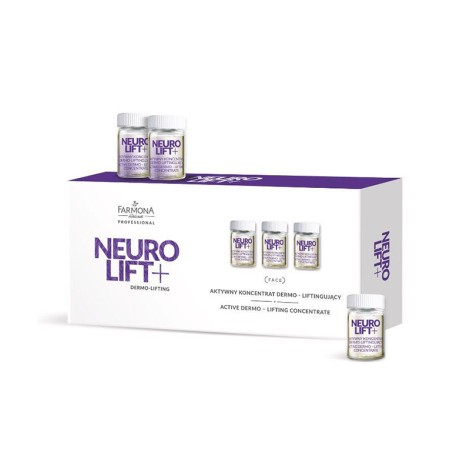 Farmona neuro lift + ενεργό συμπύκνωμα δερμο-ανόρθωσης 10x5ml — συσκευασία
