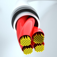 3IN1 Kaapeli USB-kaapeli USB-C Micro USB iPhone Lightning 480 Mt / s 1.2m Valkoinen