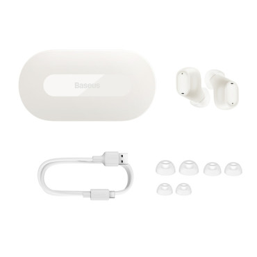 Ασύρματα ακουστικά TWS Bluetooth 5.3 Bowie EZ10 White