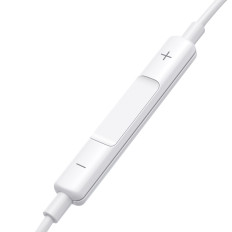 Slušalke, ki so žični mini vtičnica 3.5mm White control with remote control