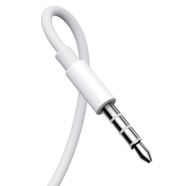 Slušalke, ki so žični mini vtičnica 3.5mm White control with remote control