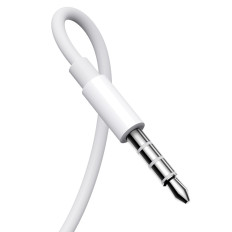 Slušalke, ki so žični mini vtičnica 3.5mm White control with remote control