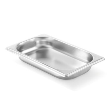 GN Recipiente 1/4 de aço inoxidável Profi linha alta. 20 mm - Hendi 801659
