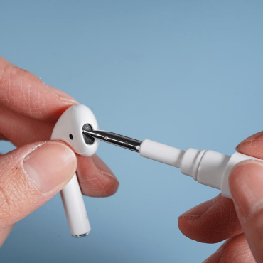 Limpeza Depósito Airpods Branco
