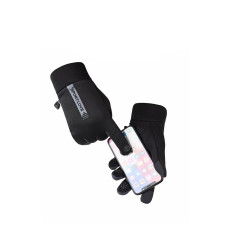 Toque luvas para o telefone de esportes e à prova de vento dos homens