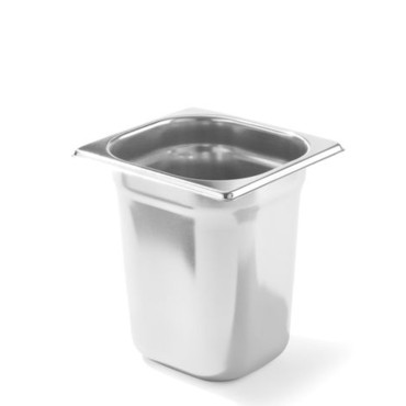 Linha de aço inoxidável do contêiner GN 1/6. 200 mm - Hendi 801703