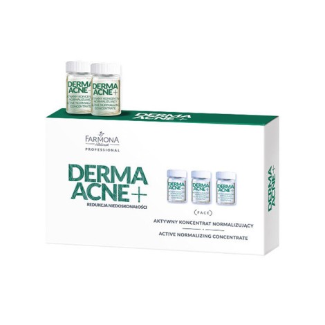 Farmona dermaacne + aktív normalizáló koncentrátum 5x5ml — csomagolás