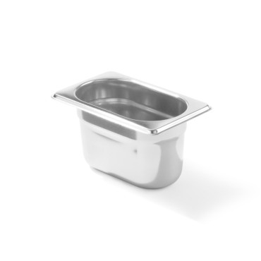 Gn 1/9 contêiner Profi linha de aço inoxidável 100 mm - Hendi 801826
