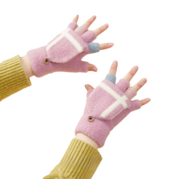 Guantes de mitones de...