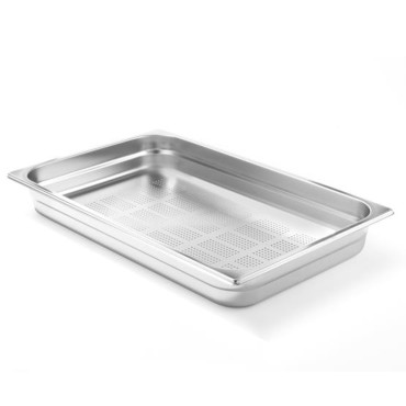 Conteneur GN 1/1 perforé hauteur 65 mm - Hendi 802236
