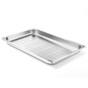 Conteneur GN 1/1 perforé hauteur 40 mm - Hendi 802243