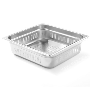 GN 2/3 Container Altezza perforata 100 mm - Hendi 802328