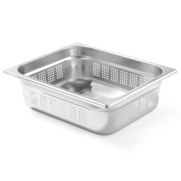 GN 1/2 Container Altezza perforata 100 mm - Hendi 802427
