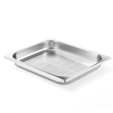 Altura perfurada do recipiente de GN 1/2 40 mm - Hendi 802441