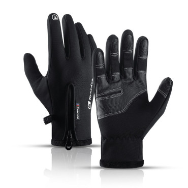 Sport Touch Gloves för vintertelefon utomhus. XL svart
