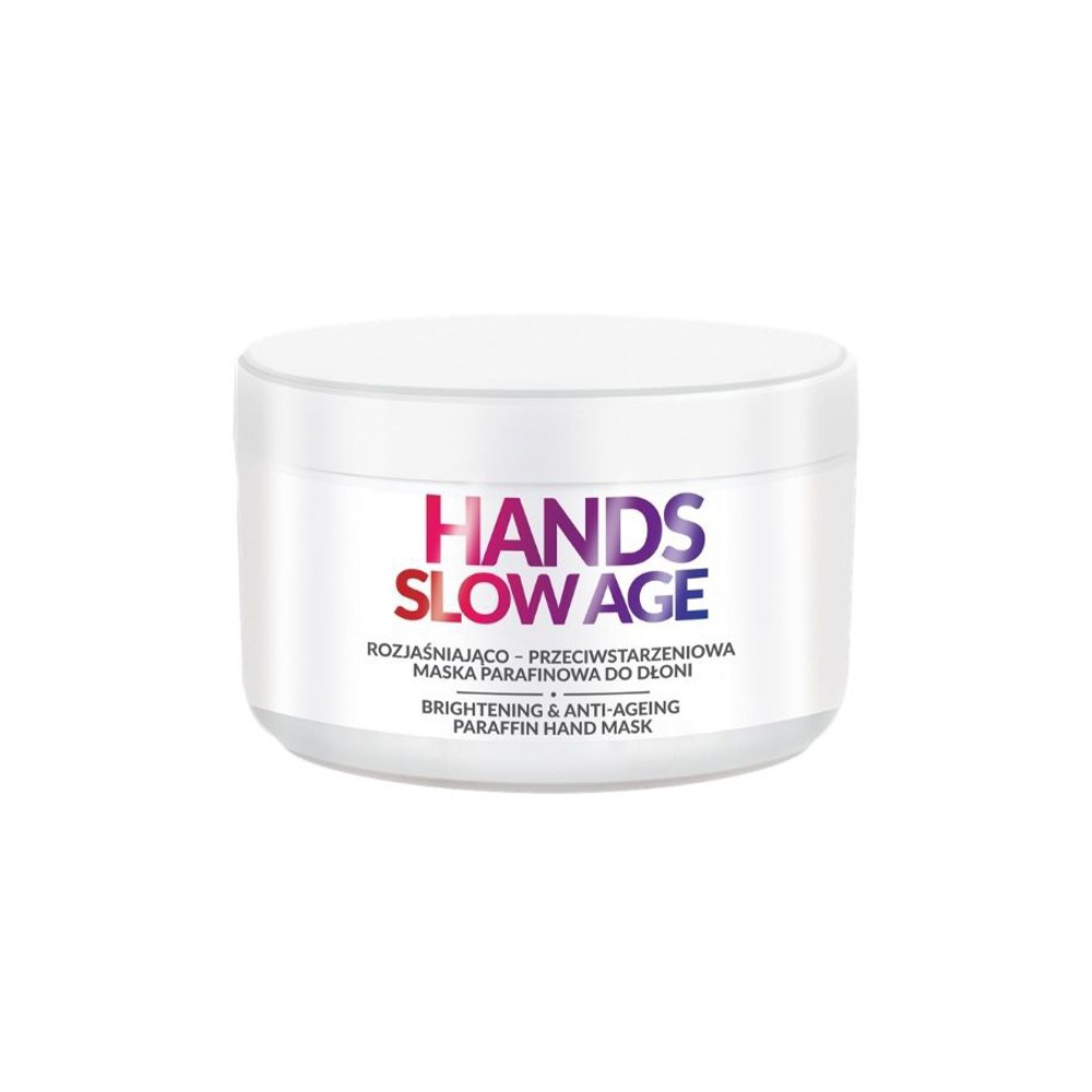 Farmona hands slow age lightening and anti-aging paraffin hand mask 300ml — front view