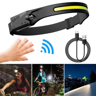 LED Head Torch med IPX4...