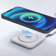 3in1 carregador de indução sem fio para 3 dispositivos ao mesmo tempo 15w branco